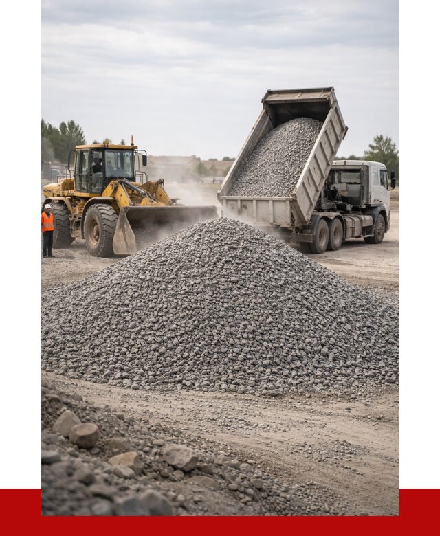 Купить щебень с доставкой в Новошахтинске от 2604 руб. | ПРОНЕРУДНвш