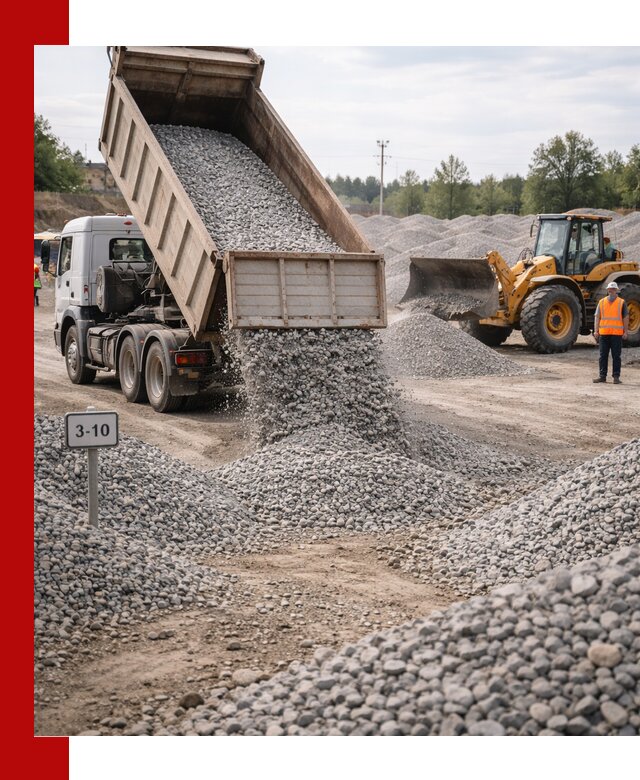Гранитный щебень фракции 3–10: доставка и продажа в Новошахтинске