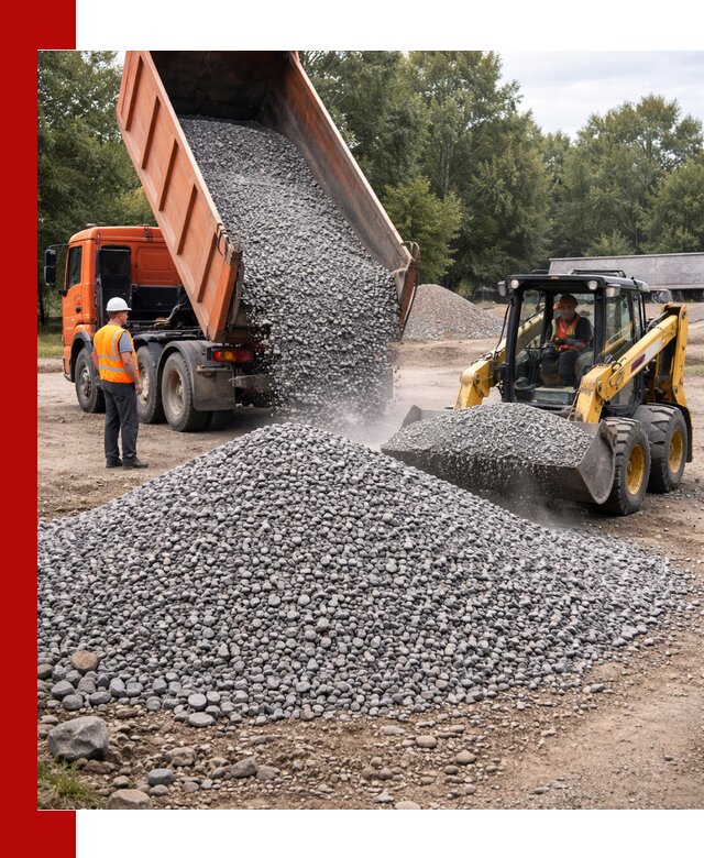 Купить гранитный щебень фракции 5–10 в Новошахтинске с доставкой