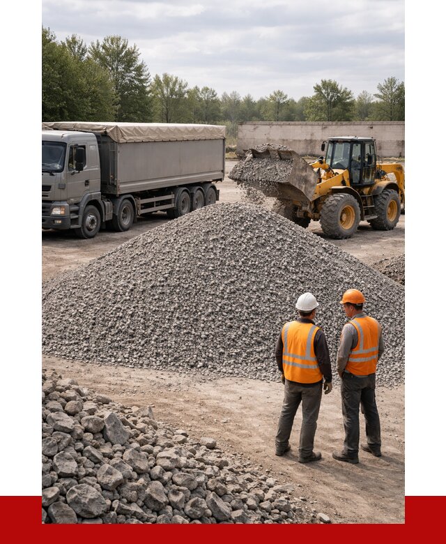 Гранитный щебень фракция 5-20 в Новошахтинске от 4375 руб | ПРОНЕРУДНвш