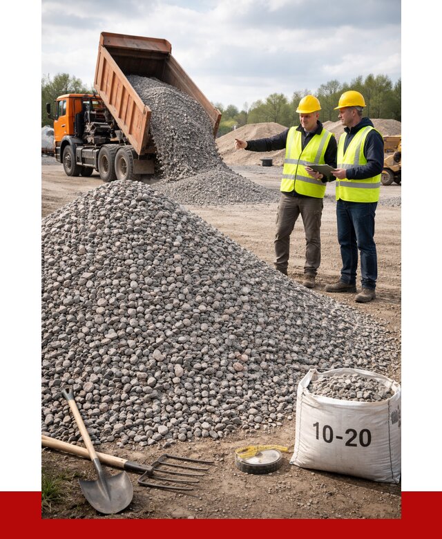 Гранитный щебень фракция 10-20 в Новошахтинске от 4375 руб.|ПРОНЕРУДНвш