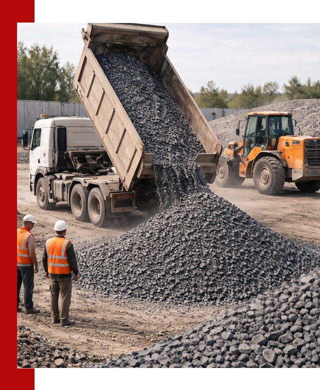 Доставка и продажа щебня габбро-диабаза в Новошахтинске