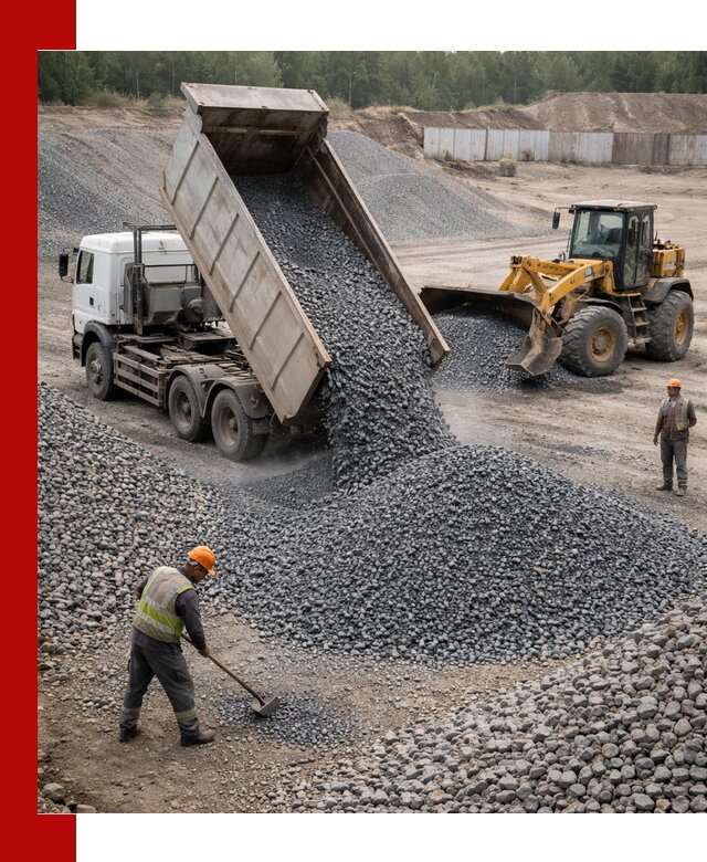 Щебень габбро-диабаз фр. 5-20 с доставкой в Новошахтинске