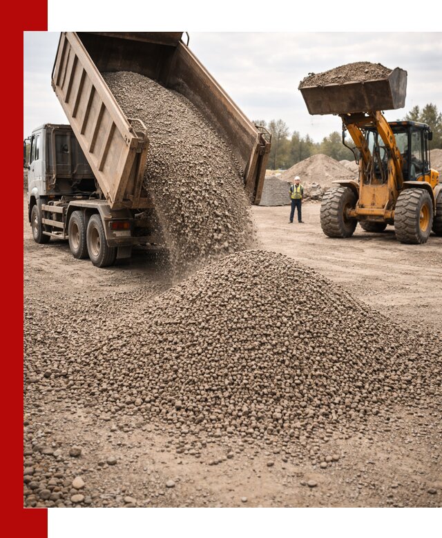 Гравийный щебень фракция 3–10 с доставкой в Новошахтинске