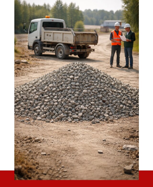 Гравийный щебень фракция 20-40 в Новошахтинске от 1250 р. | ПРОНЕРУДНвш