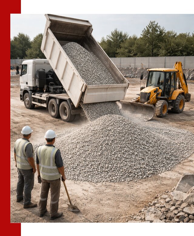 Купить известняковый щебень фракции 5–10 мм с доставкой в Новошахтинске