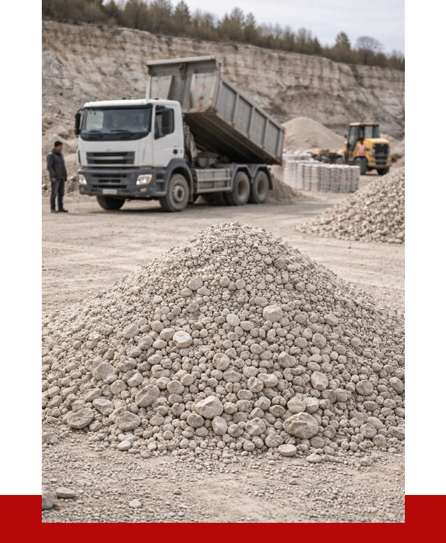 Известняковый щебень фракция 5-20 в Новошахтинске, 4375 р. ПРОНЕРУДНвш