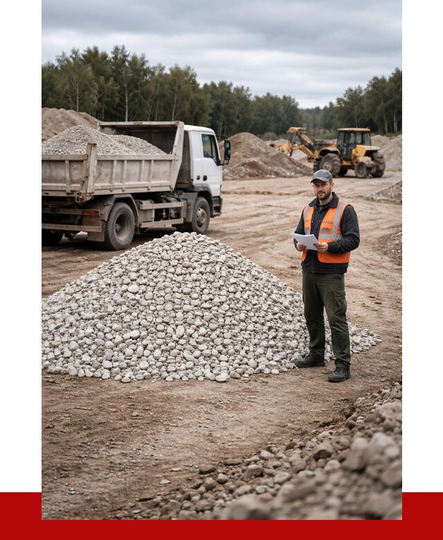 Доломитовый щебень в Новошахтинске купить от 2292 р., ПРОНЕРУДНвш