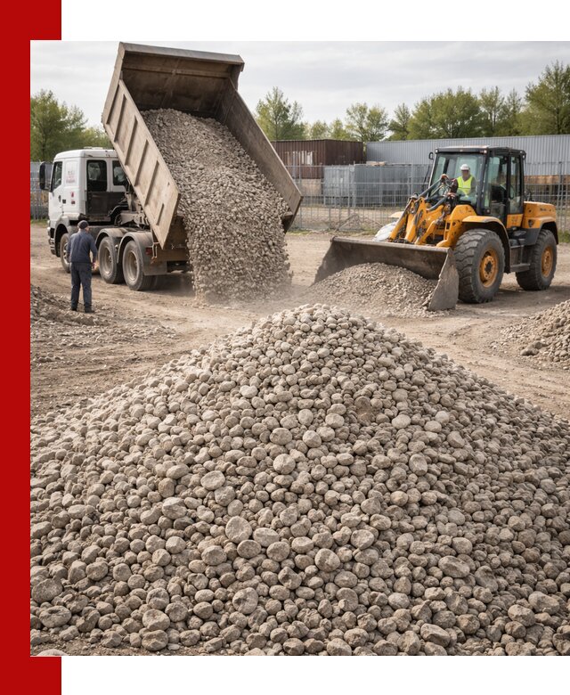 Доломитовый щебень фракции 20–41 с доставкой в Новошахтинске