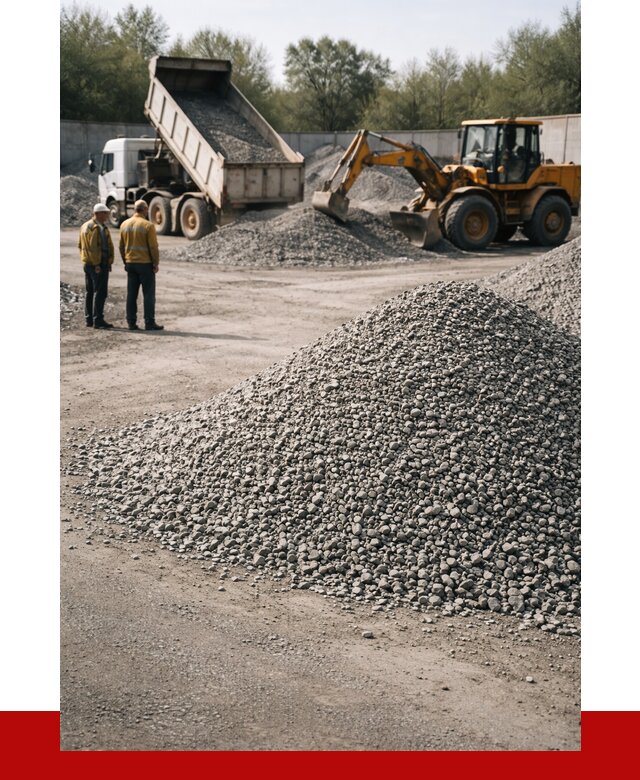 Вторичный щебень фр. 5-20 в Новошахтинске от 1667 р. - ПРОНЕРУДНвш