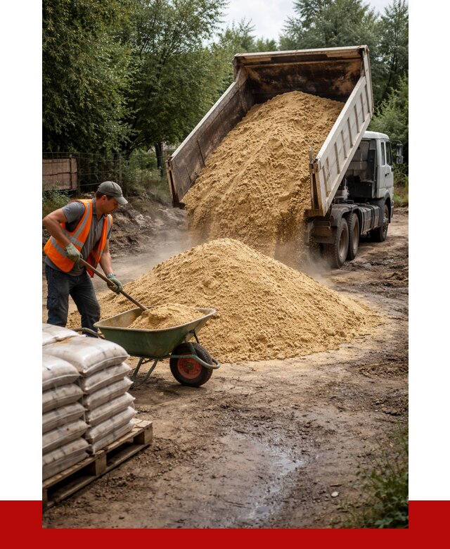 Купить песок с доставкой в Новошахтинске от 1875 р. | ПРОНЕРУДНвш