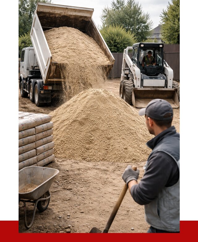 Мытый речной песок с доставкой в Новошахтинске от 1510 р. | ПРОНЕРУДНвш