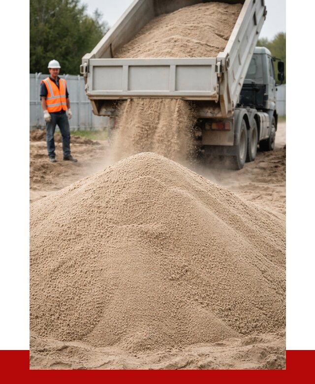 Купить сеяный песок с доставкой в Новошахтинске от 2292 р ПРОНЕРУДНвш