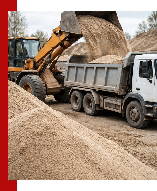 Доставка сеяного песка в Новошахтинске оптом и в розницу