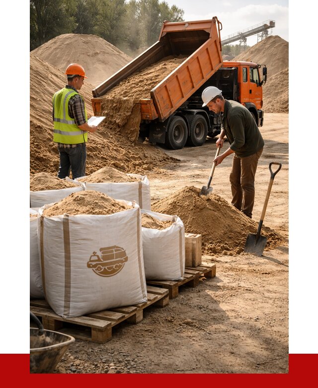 Строительный песок в Новошахтинске от 2292 р. с доставкой, ПРОНЕРУДНвш