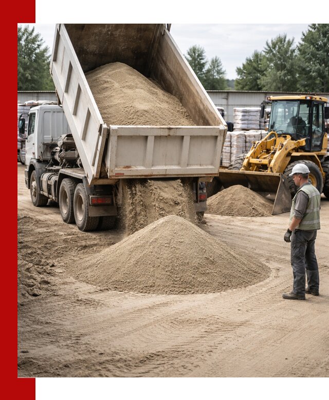 Поставка и доставка песка для бетона в Новошахтинске