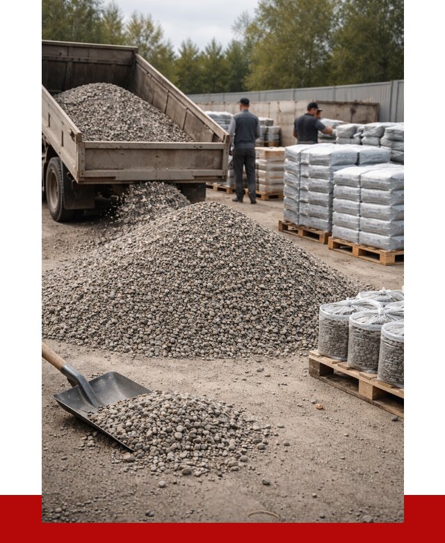 Гравий фракция 5-20 в Новошахтинске купить от 2396 р. ПРОНЕРУДНвш