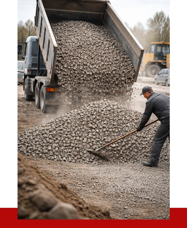 Гравий фракция 20-40 в Новошахтинске от 2604 р. доставка | ПРОНЕРУДНвш