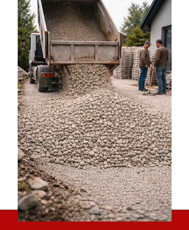 Галька речная в Новошахтинске от 2812 р. с доставкой, ПРОНЕРУДНвш