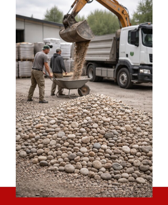 Галька декоративная в Новошахтинске от 3333 р. за куб | ПРОНЕРУДНвш