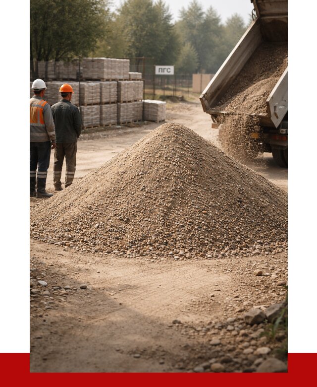 ПГС С1 с доставкой в Новошахтинске от 2916 р. за куб | ПРОНЕРУДНвш