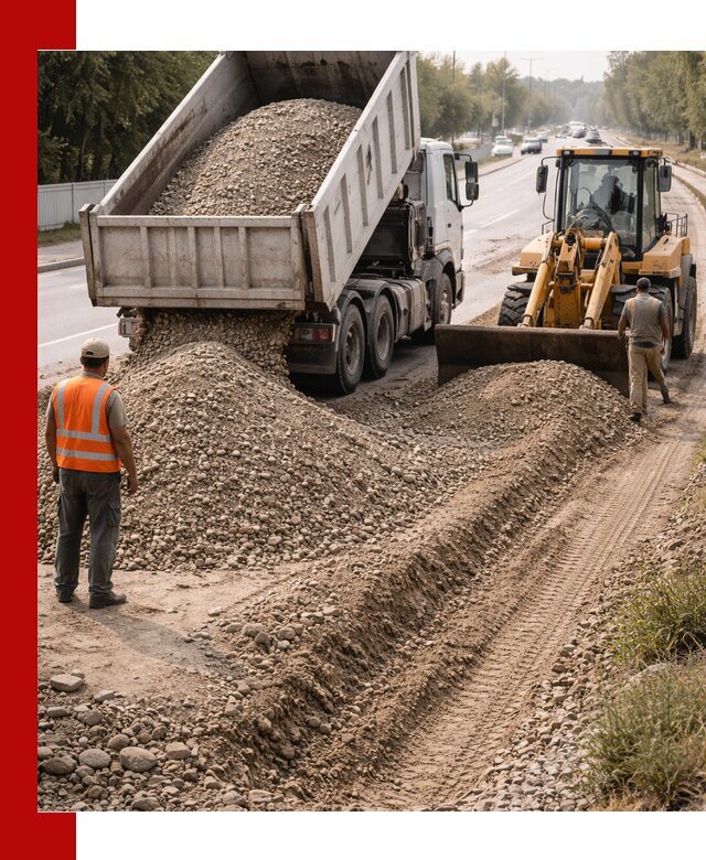 Опгс для устройства дорог и подсыпки в Новошахтинске