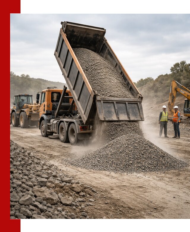 Щебёночно-песчаная смесь ЩПС С1 с доставкой в Новошахтинске