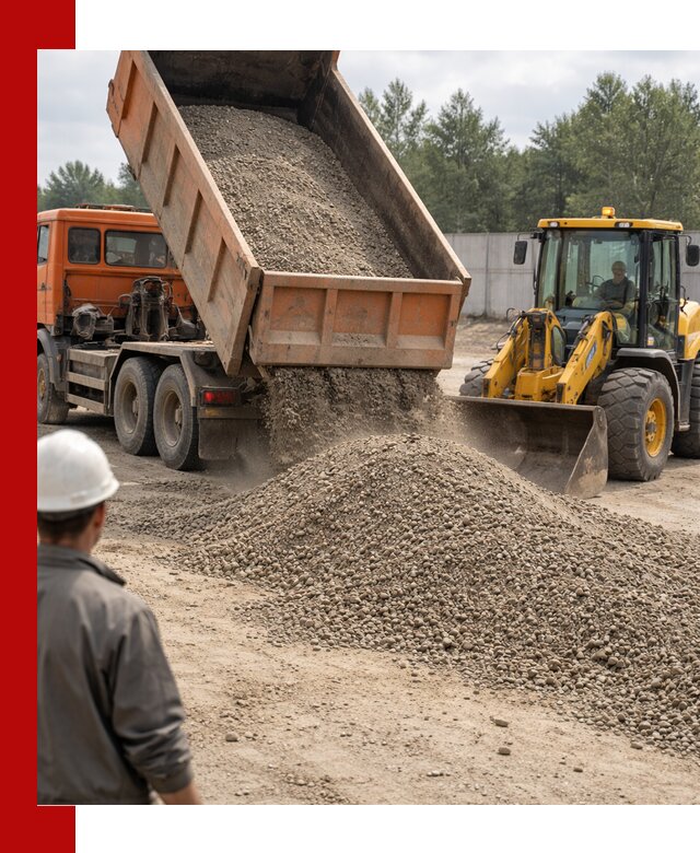 Доставка щпс С8 самосвалами в Новошахтинске от производителя