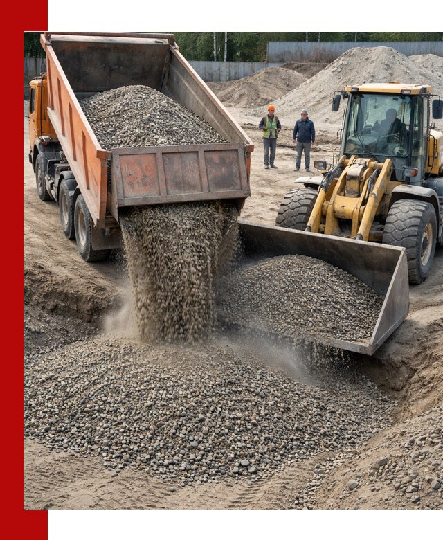 Доставка щпс С9 самосвалами по выгодным тарифам в Новошахтинске