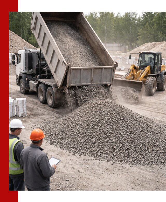 Доставка и продажа гранитного отсева 0-10 в Новошахтинске