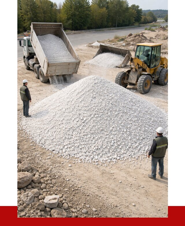 Белая мраморная крошка в Новошахтинске от 4375 р. с доставкой | ПРОНЕРУДНвш