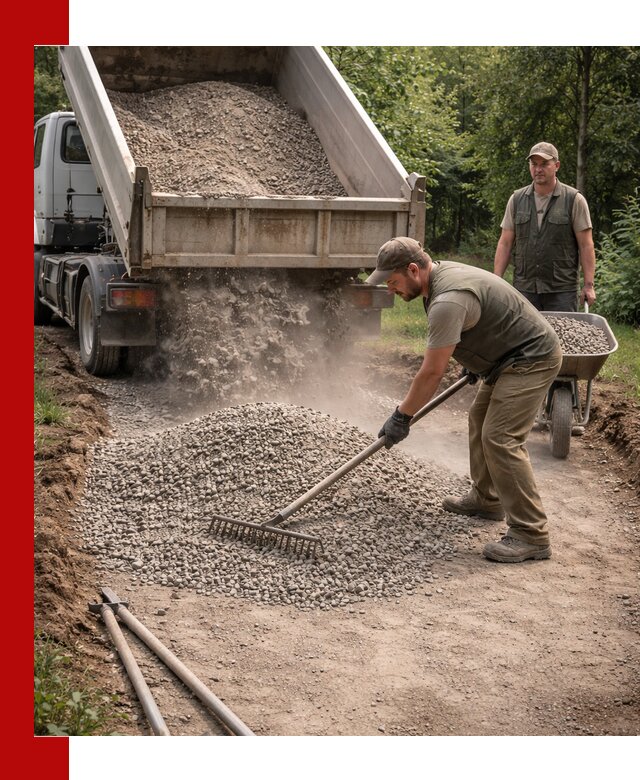 Каменная крошка для дорожек с доставкой в Новошахтинске