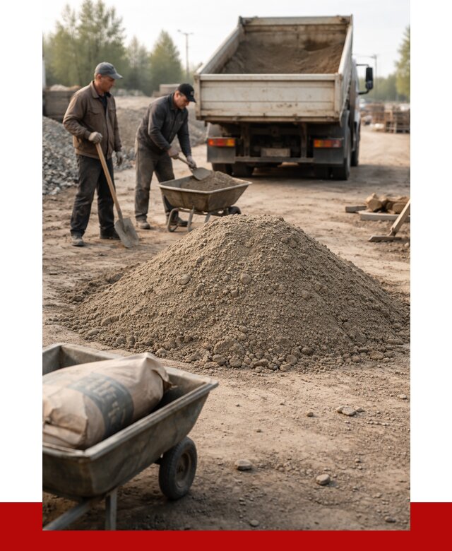 Цементно-песчаная смесь М150 в Новошахтинске от 4896 р. | ПРОНЕРУДНвш