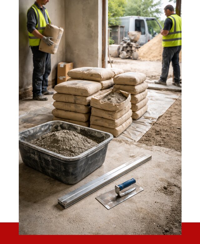 Купить сухую смесь для стяжки в Новошахтинске от 4687 р. | ПРОНЕРУДНвш