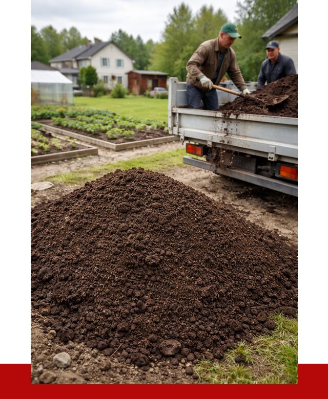 Плодородный грунт в Новошахтинске с доставкой от 4375 р. | ПРОНЕРУДНвш