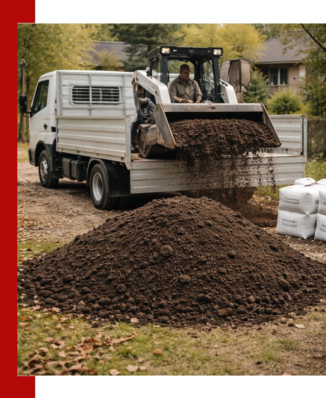 Доставка садовой земли в больших объёмах в Новошахтинске