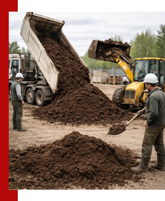 Доставка торфа оптом и в мешках в Новошахтинске