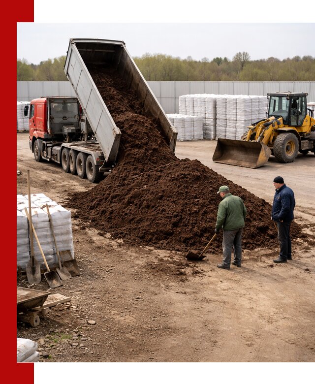 Доставка торфяных смесей оптом и в розницу в Новошахтинске