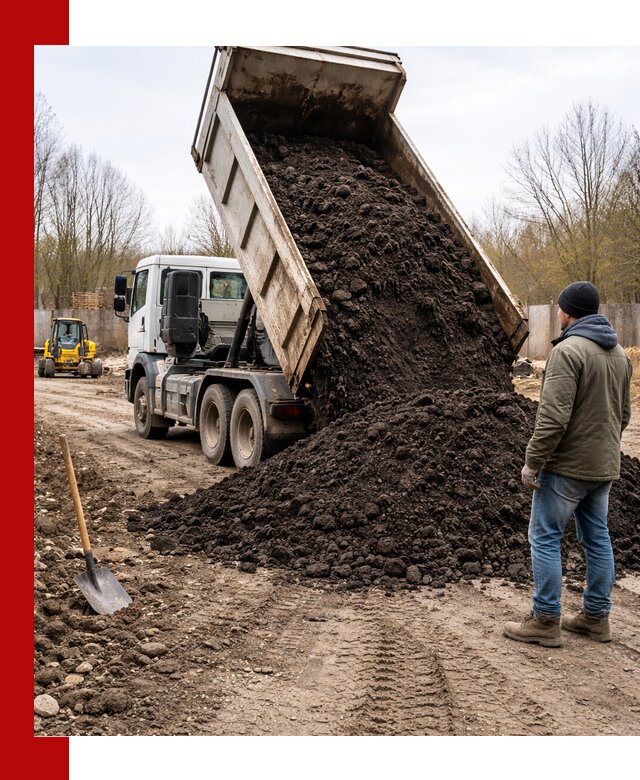 Доставка чернозема навалом в Новошахтинске быстро и выгодно
