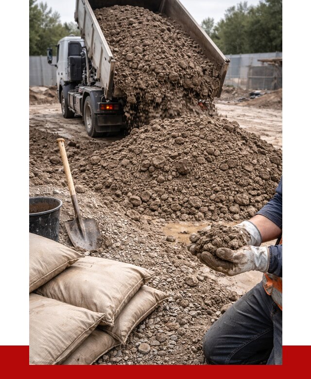Купить глина для засыпки в Новошахтинске от 1250 р. за куб | ПРОНЕРУДНвш