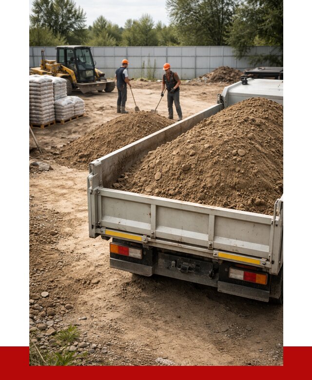 Супесь с доставкой в Новошахтинске от 2552 р. за куб | ПРОНЕРУДНвш