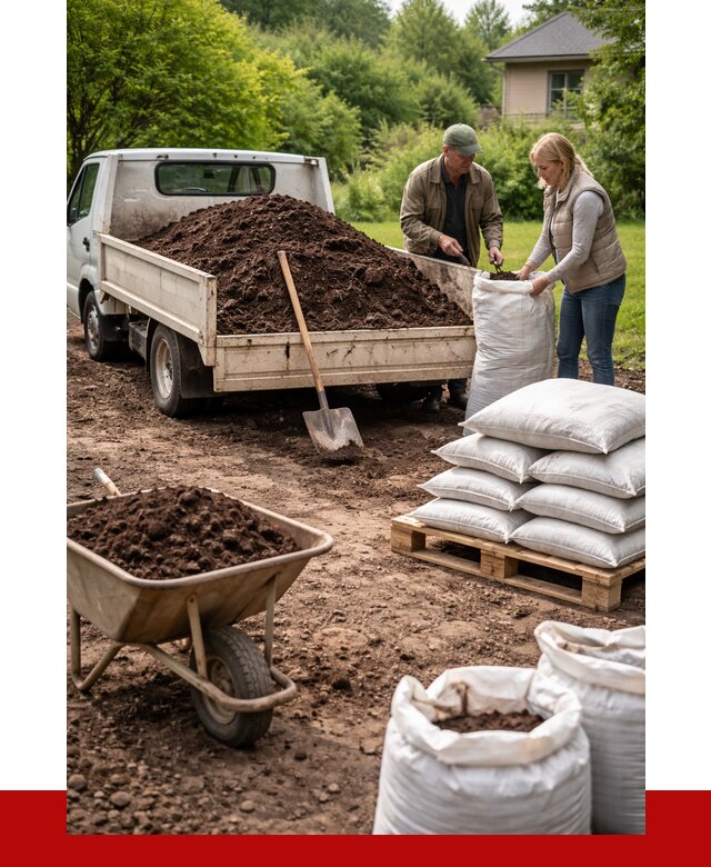 Перегной в мешках с доставкой в Новошахтинске от 2292 р. | ПРОНЕРУДНвш