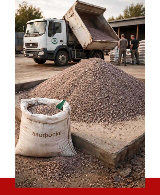 Купить азофоска в Новошахтинске с доставкой от 1250 р. за куб | ПРОНЕРУДНвш