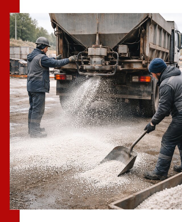 Доставка и продажа хлористого кальция в Новошахтинске