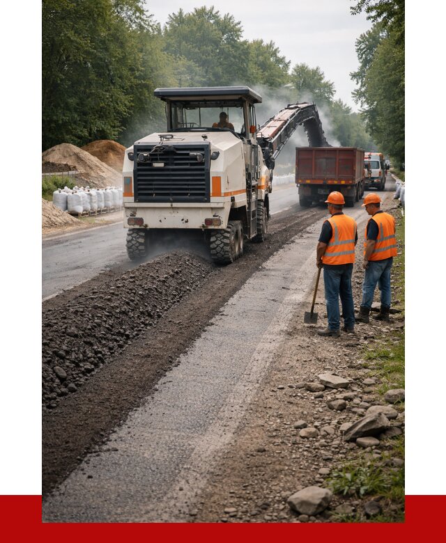 Фрезерованный асфальт в Новошахтинске от 2292 р./куб. | ПРОНЕРУДНвш