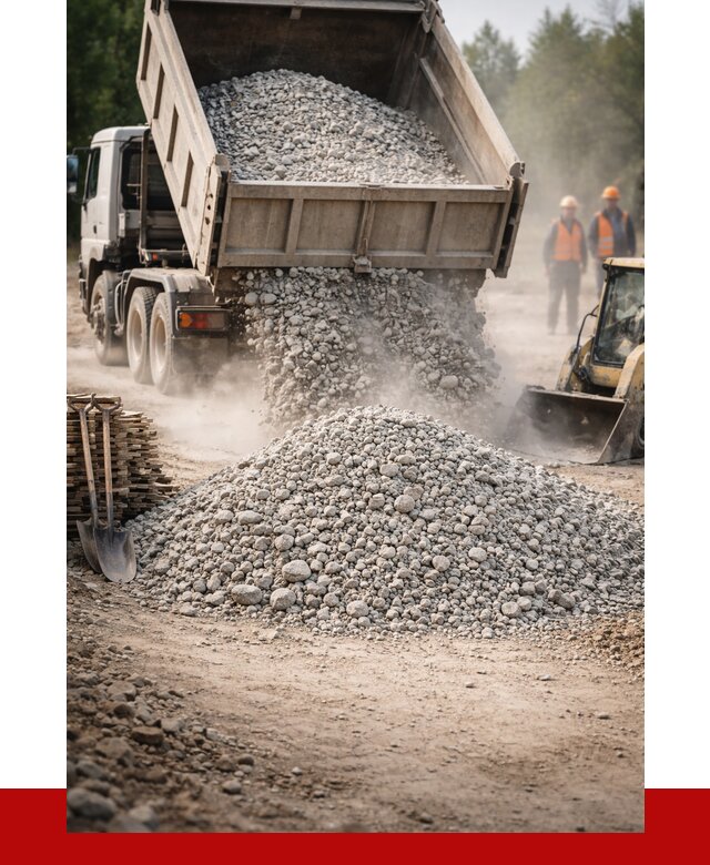 Купить дробленый бетон в Новошахтинске от 1771 р./куб | ПРОНЕРУДНвш