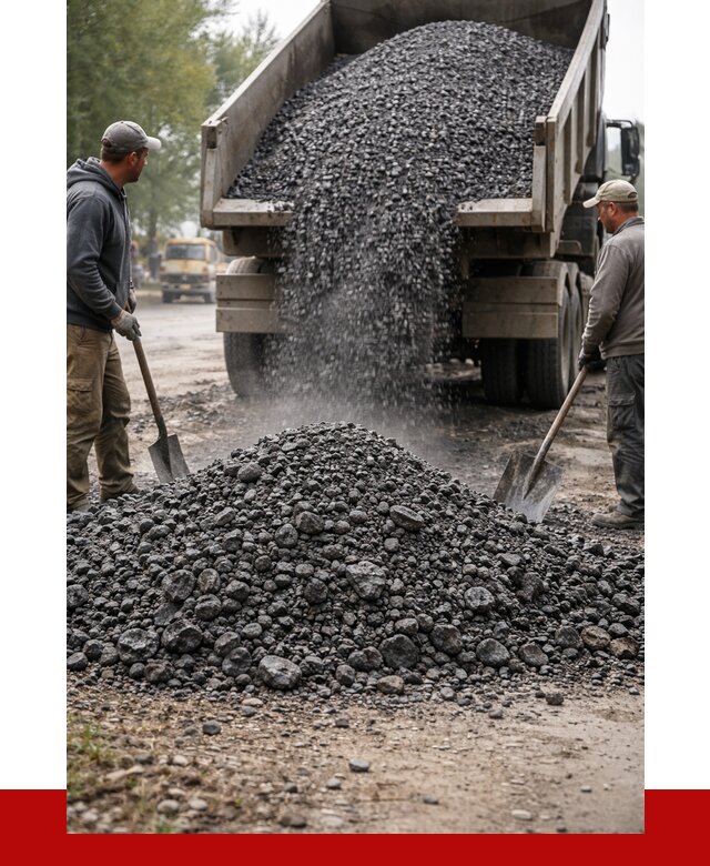 Дробленый асфальт в Новошахтинске от 2916 р. с доставкой | ПРОНЕРУДНвш