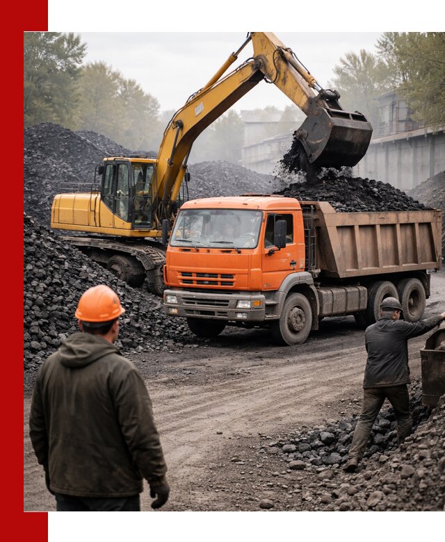 Доставка угля автотранспортом в Новошахтинске быстро и выгодно