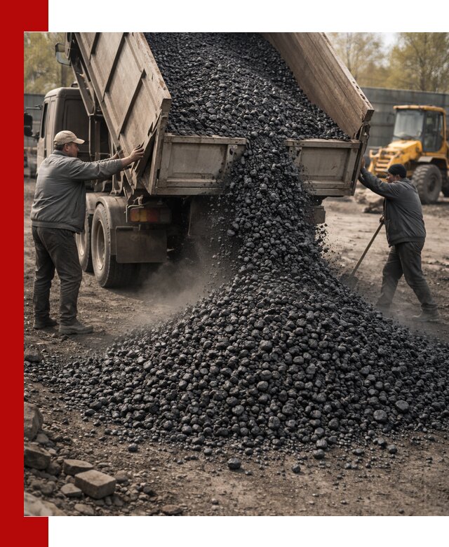 Доставка угля семечка самосвалами в Новошахтинске