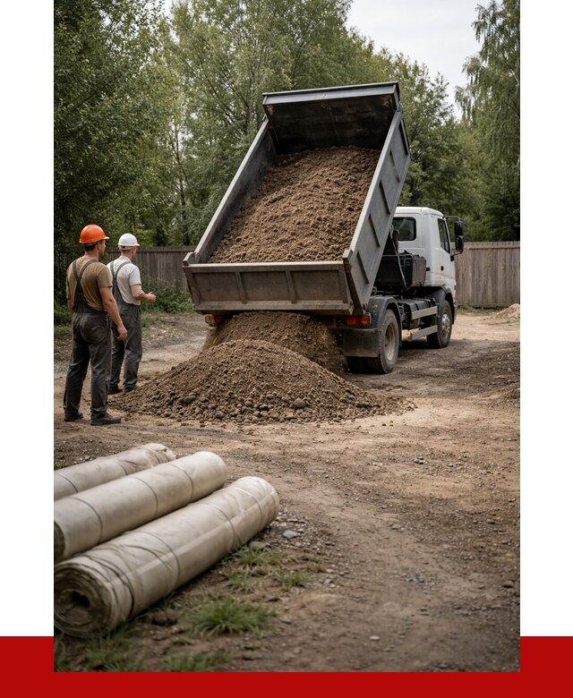 Доставка сыпучих материалов самосвалом в [cvi] от 4375 р. | ПРОНЕРУДНвш